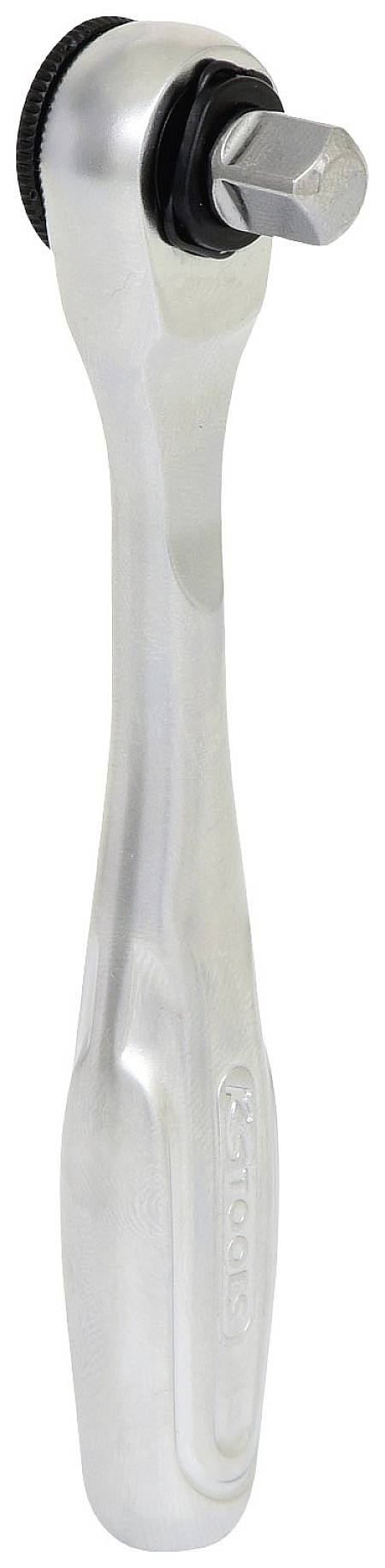 Srebrny klucz szczękowy z ergonomicznym uchwytem, idealny do prac mechanicznych oraz dokręcania lub odkręcania nakrętek.