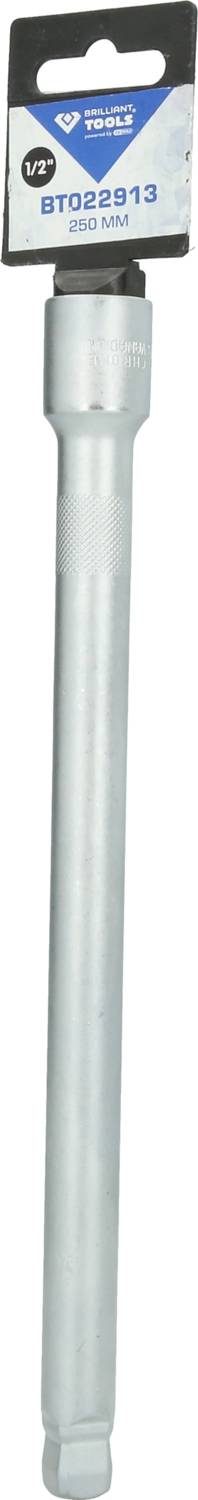 Przedłużka Toolcraft 1/4 cala z sześciokątnym chwytem zewnętrznym, wykonana z metalu. Idealna do przedłużania końcówek wkrętakowych.