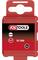 Czerwone opakowanie narzędzi KG z logo. Zawiera pięć sztuk, oznaczonych napisami '50 MM' i '1/4"'.