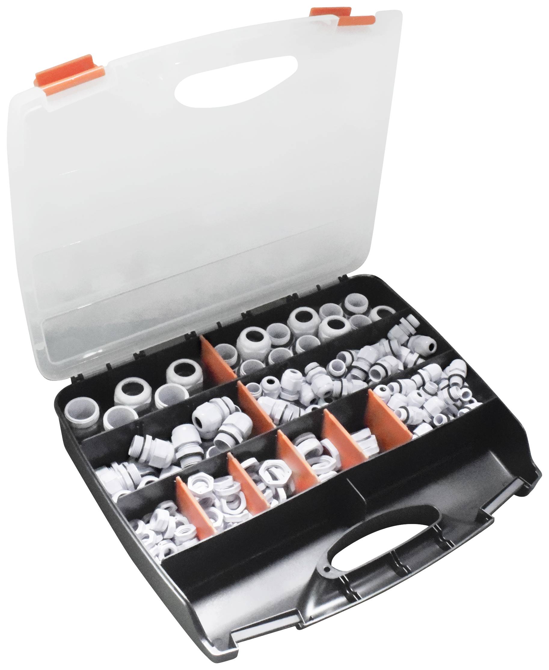 Комплект кабельних сальників Quadrios 2102CA115 2102CA115, від 11,8 мм до 31,8 мм, 224 шт.