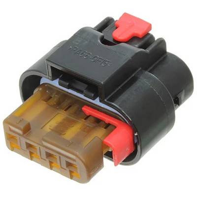 TE Connectivity Obudowa złącza pin żeńskiego na kabel 1-1456426-6 1 szt. paczka-0