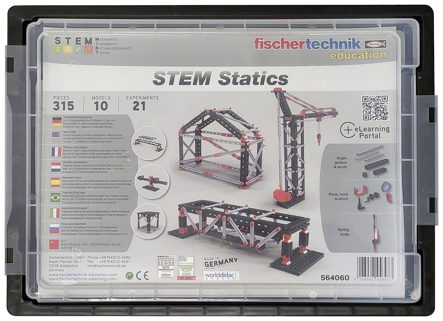 fischertechnik education 564060 STEM Statystyka Zestaw do złożenia