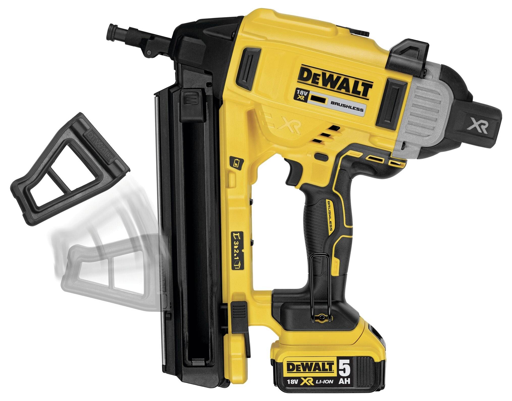DEWALT DCN890N-XJ бездротовий цвяхозабивний пістолет без щіток, без акумулятора