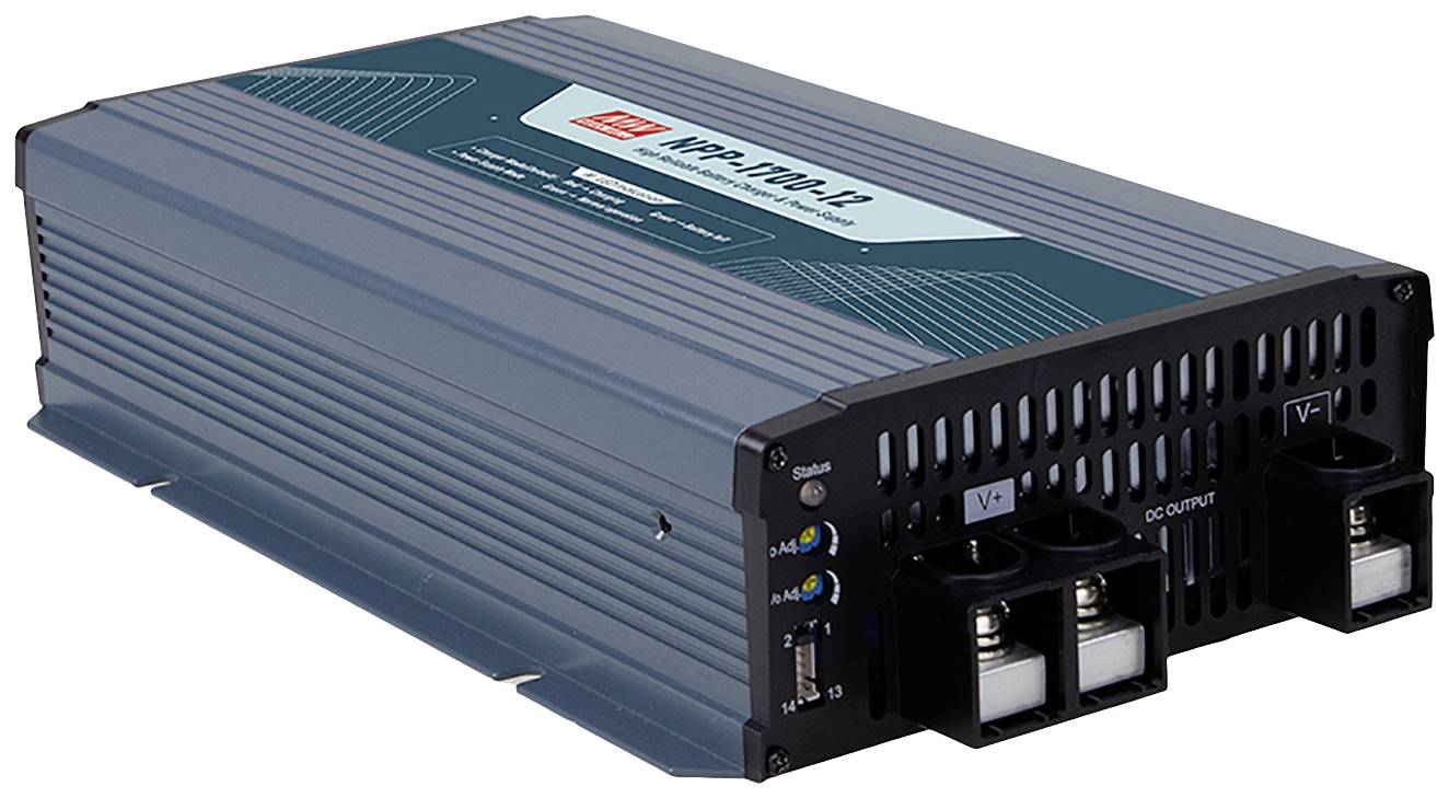 Зарядний пристрій для свинцево-кислотних акумуляторів MEAN WELL NPP-1700-24 24V 50A