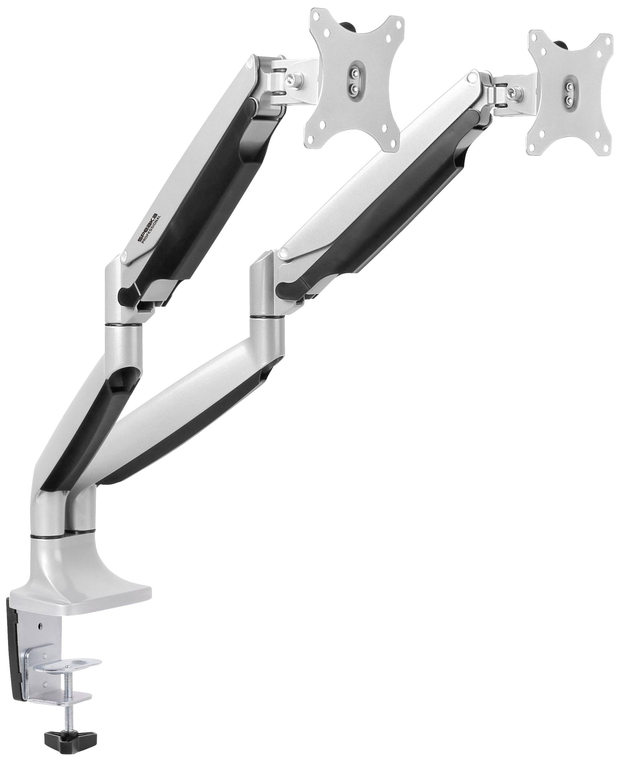 Професійний тримач для монітора SpeaKa SP-MM-930 для 2 дисплеїв, 33,0 см (13