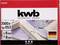 Opakowanie zszywek ('typ 053'), 2000 sztuk, do zszywacza. Widoczna niemiecka flaga i napis 'Made in Germany'.