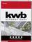 Opakowanie firmy 'KWB Germany GmbH' na etykiecie przedstawia siatkę metalową i drewno. Na dole widnieje napis 'Professional' z pięcioma gwiazdkami.