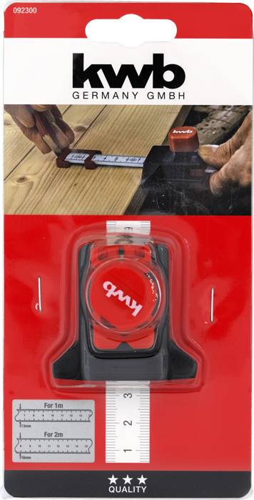 Розмітка столяра для правила kwb 092300