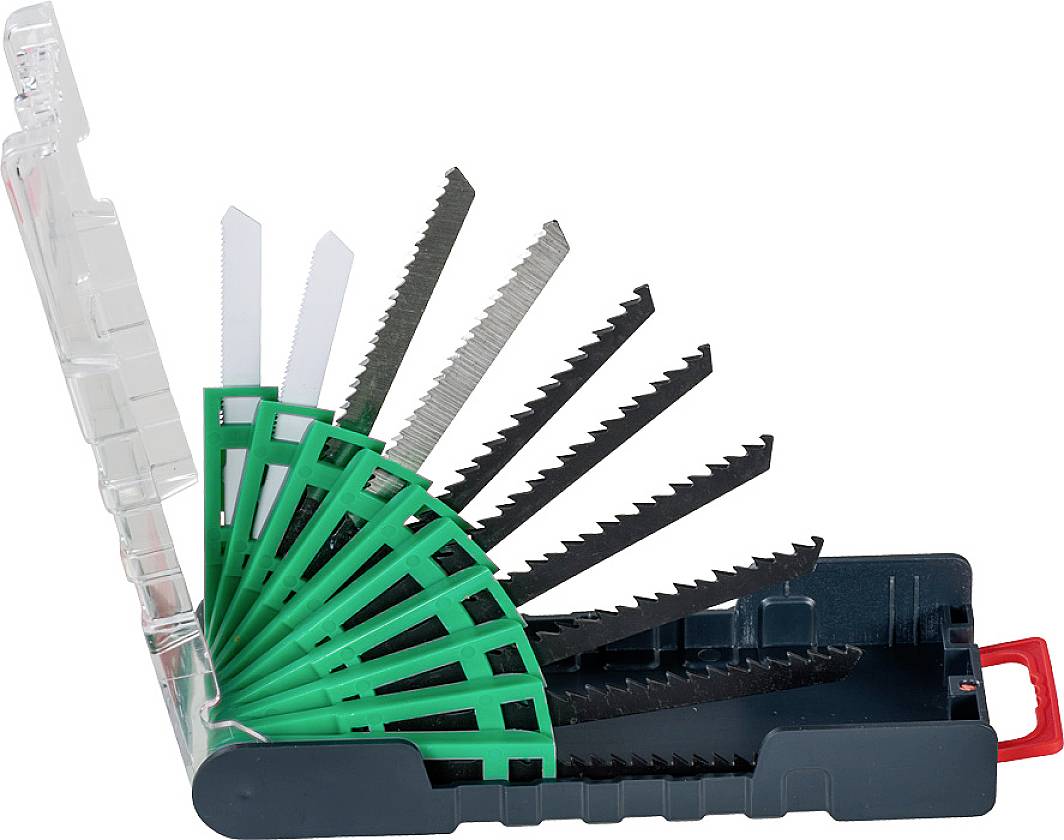 Набір полотен для лобзика, 10 предм. kwb 109180 10 предм.