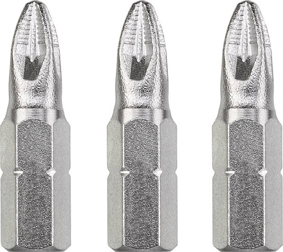 Хрестова свердла Phillips PZ 1 kwb 121101 сталь 3 шт.