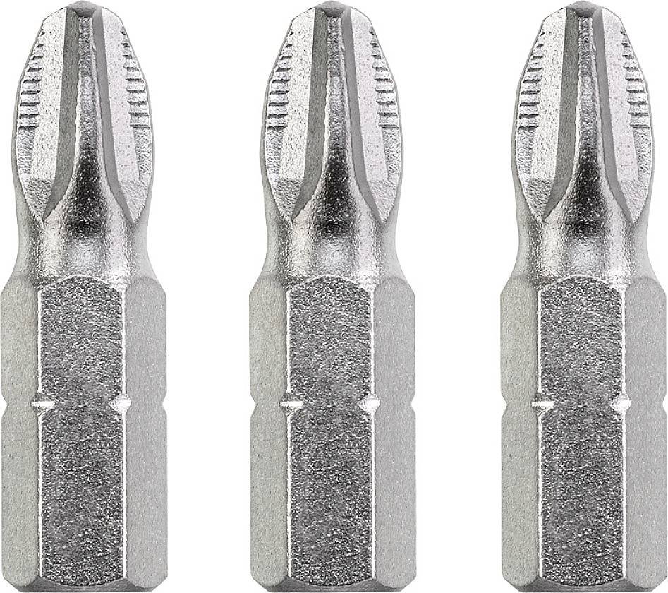 Набор из 3 бит Phillips PZ 3 kwb 121103 из стали.