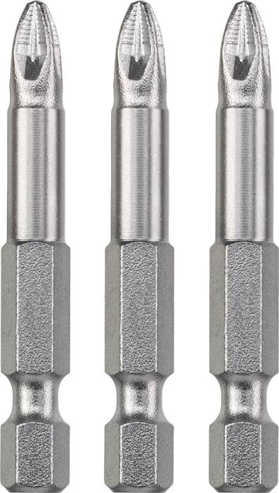 Набор из 3 бит Phillips PZ 1 kwb 121151 из стали.