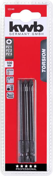 Біти kwb 123140 3 шт.