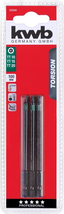 Шестигранна біта kwb 123341 3 шт.