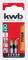 Opakowanie zawiera dwa bity Torx T40 firmy KWB Germany GmbH, o długości 25 mm, powlekane tytanem, przeznaczone do zastosowań profesjonalnych.