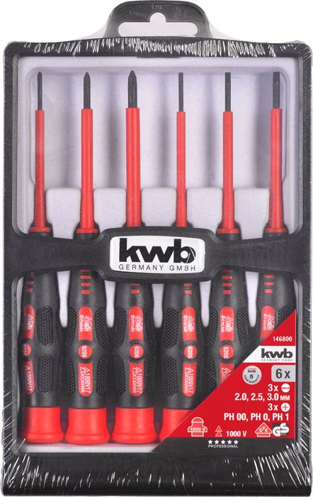 Набір викруток Kwb 146800, 6 предм.