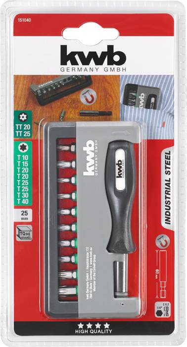 Біти kwb 151040 12 шт.