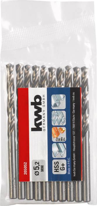 Спіральний свердлильний болт kwb 205052 1 шт.