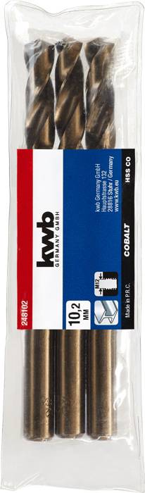 Свердло спіральне kwb 248102 1 шт.