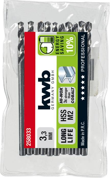 Спіральне свердло kwb 258033 1 шт.