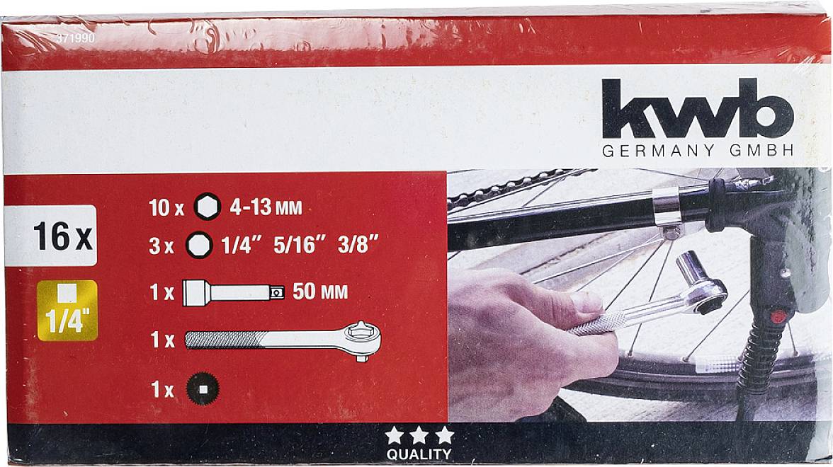 kwb 371990 Головка-біт для викрутки 1/4
