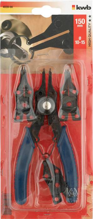 Набір плоскогубців для стопорних кілець kwb 403900