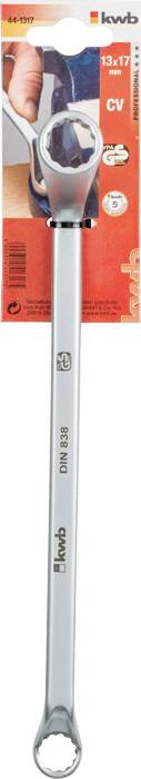 kwb 441317 Накидний ключ 1 шт. Розмір ключа (метрична система) (лише для назви) 13 - 17 мм