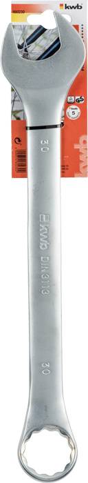kwb 460230 Рожковий ключ 1 шт. Розмір ключа (метрична система) (лише для назви) 30 мм