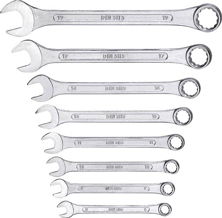 Набір накидних ключів kwb 460390, 8 предм. Розмір ключа (метрична система) (лише для назви) 02 - 56 мм