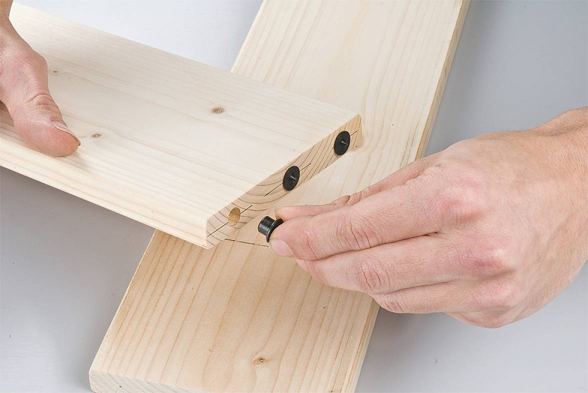 Наконечники для розмітки дерев'яних дюбелів kwb 530208 4 шт.