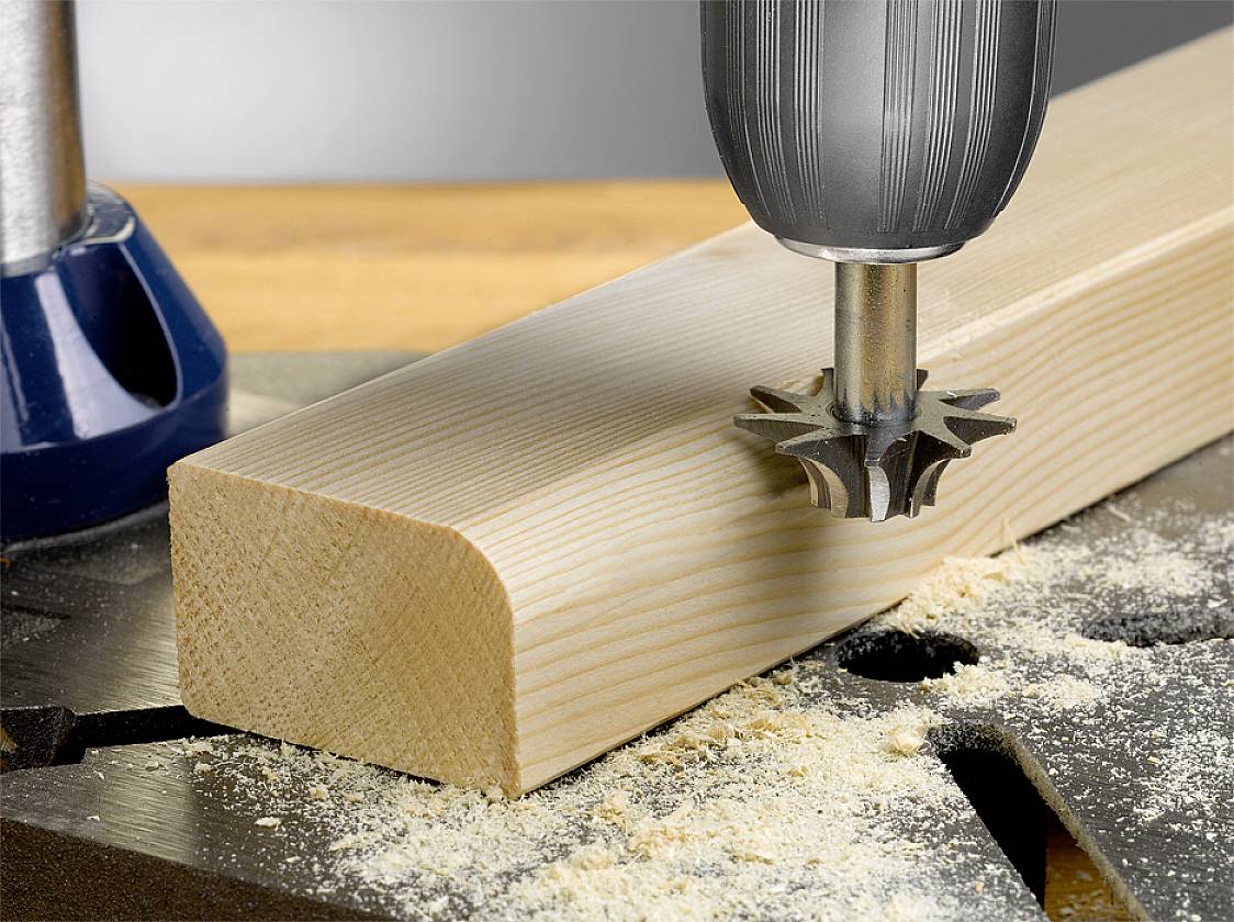 Чвертькруглий різак kwb 557500, 1 шт.