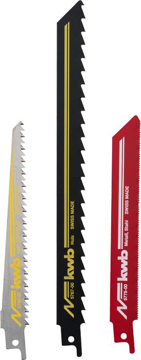 Комплект полотен для шабельної пилки, 3 шт. kwb 576003 3 шт.