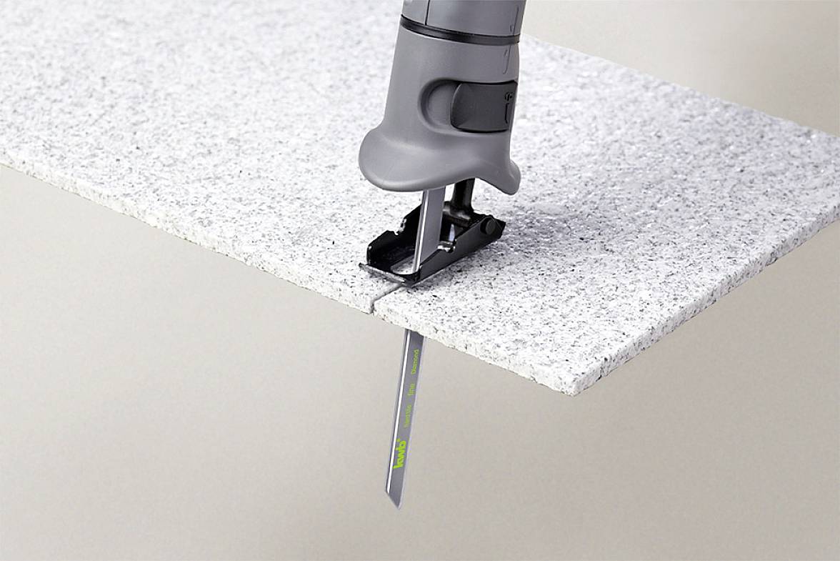 Алмазні шабельні пилки для обробки плитки та кераміки kwb 578300 1 шт.