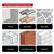 'Odpowiednie dla następujących materiałów': Płytki ceramiczne, dachówki, kamień naturalny, szkło akrylowe, kamień/mur, beton komórkowy. Sześć graficznych przedstawień materiałów budowlanych.