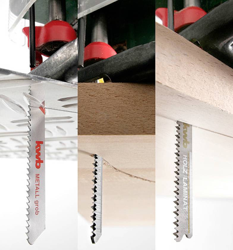 Набір полотен для лобзика, HCS, 6 предметів kwb 625620 6 предм.