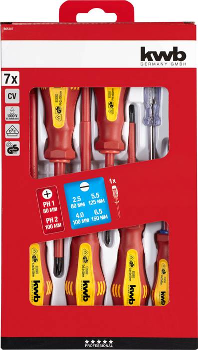 Набір викруток Kwb 665307, 7 предм.