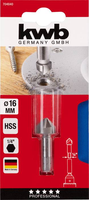 Зенкер kwb 704840 1 шт.