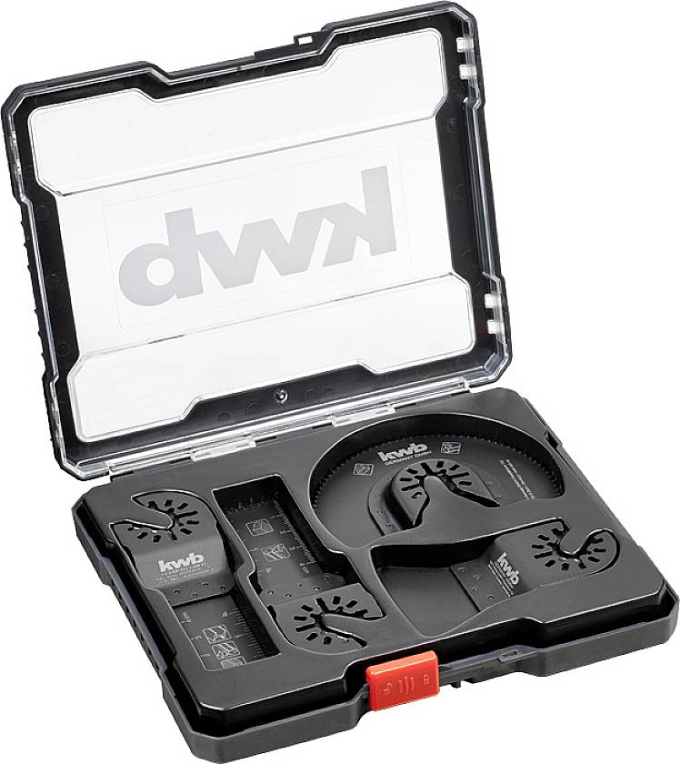 Набір аксесуарів для мультиінструменту kwb 708890, 4 предм.