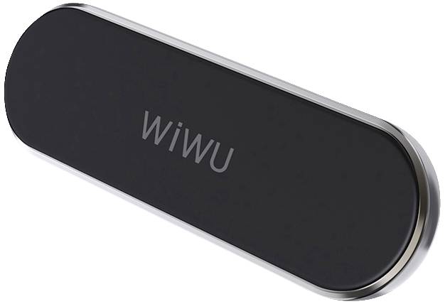 Obraz przedstawia podłużne, zaokrąglone u góry czarne urządzenie z napisem 'WiWU'.