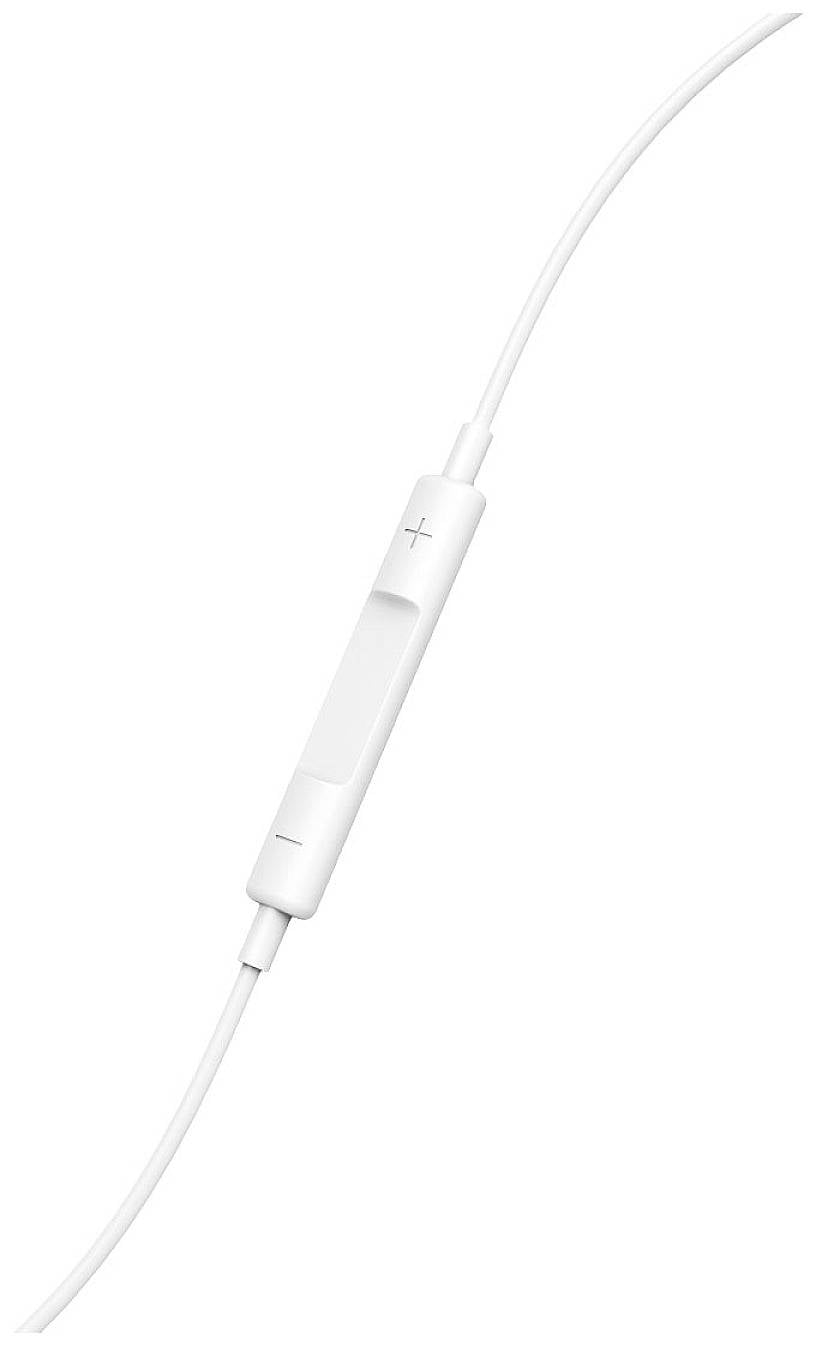 Навушники-вкладиші Hama, стереокабель, білий, HiFi, регулятор гучності