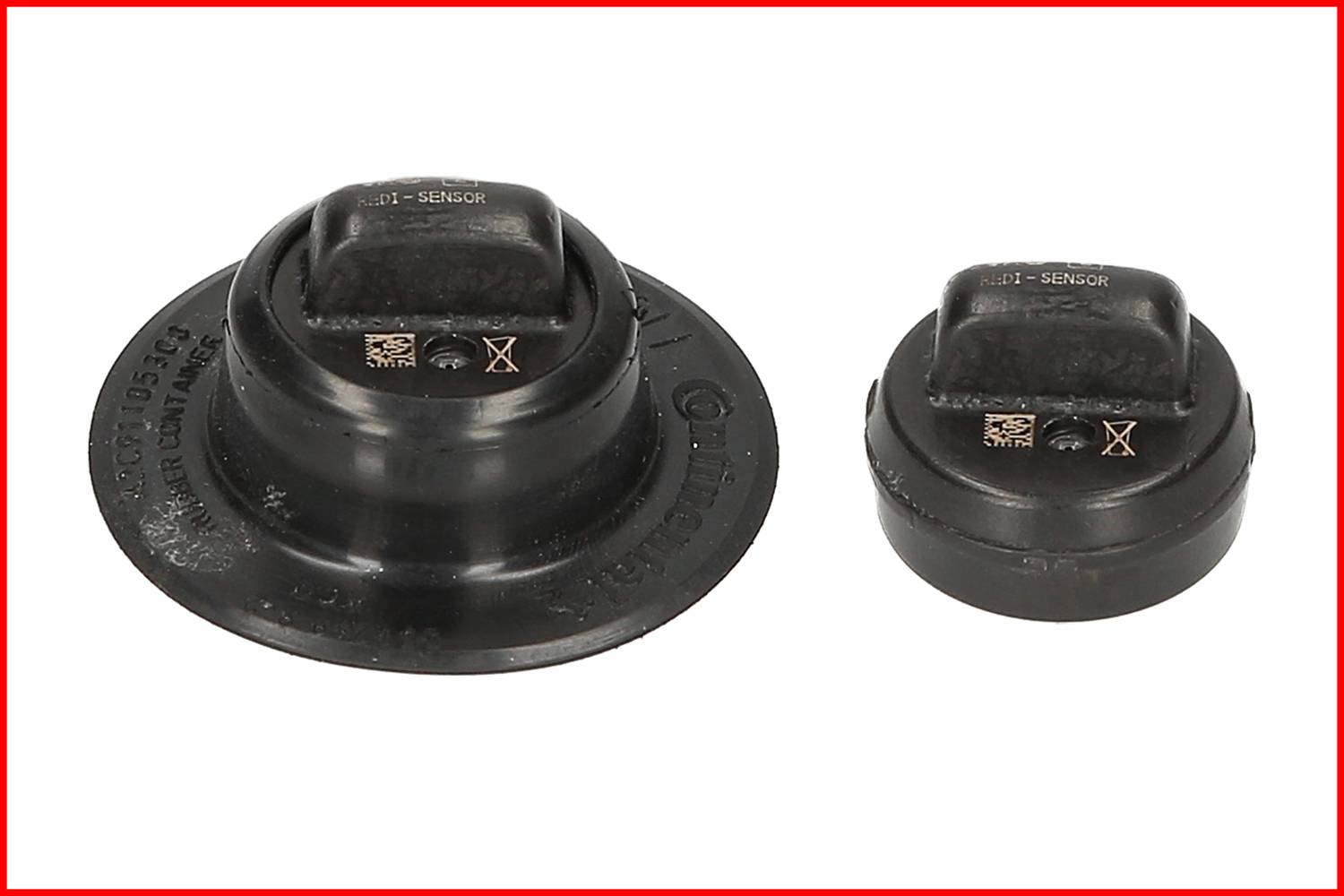 'Dwa czarne złącza RJ11 z okrągłą podstawą. Jedno duże, drugie małe. Tekst: PIN 1 – CZUJNIK.'