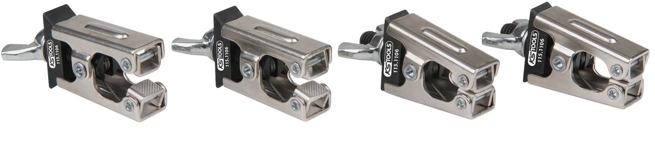 KS Tools 115.1105 Mini zestaw zacisków do ciała, 4 szt