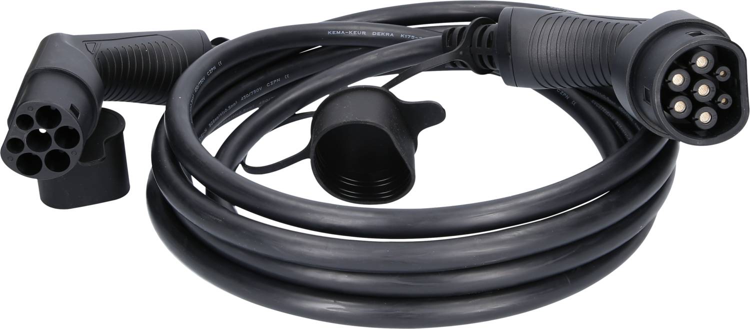 Зарядний кабель для електромобілів KS Tools 117.7190, 5 м