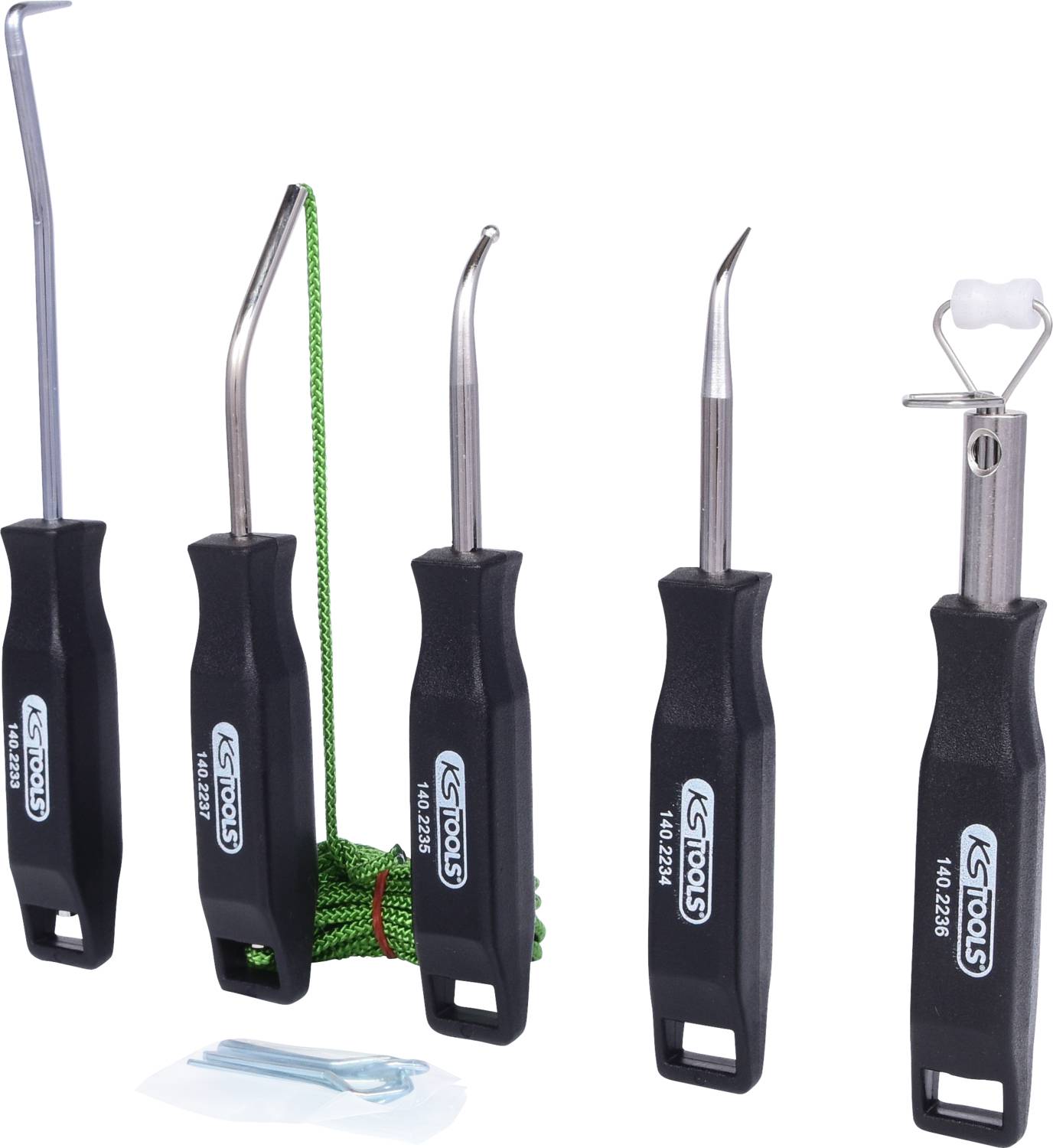 Zestaw do mocowania szyby przedniej, 5 szt KS Tools 140.2240 140.2240