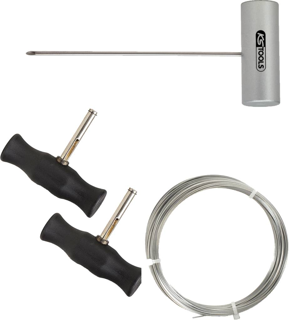 Набір кусачок для дроту з квадратним ріжучим дротом, 4 предм. KS Tools 140.2250 140.2250