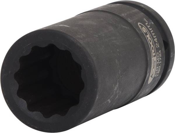 Nasadka udarowa 3/4" 12-kątna do wału napędowego, długa, 24mm KS Tools 1501724 150.1724