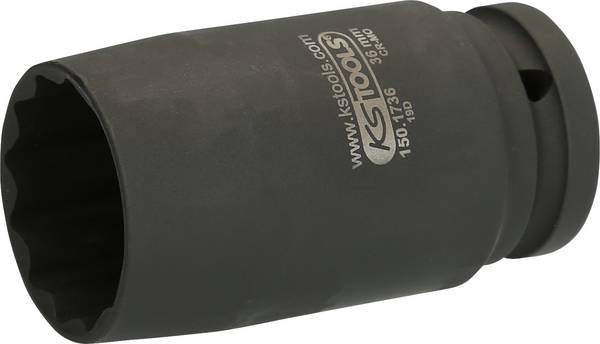 Nasadka udarowa 3/4" 12-kątna do wału napędowego, cienkościenna, 36mm KS Tools 1501736 150.1736