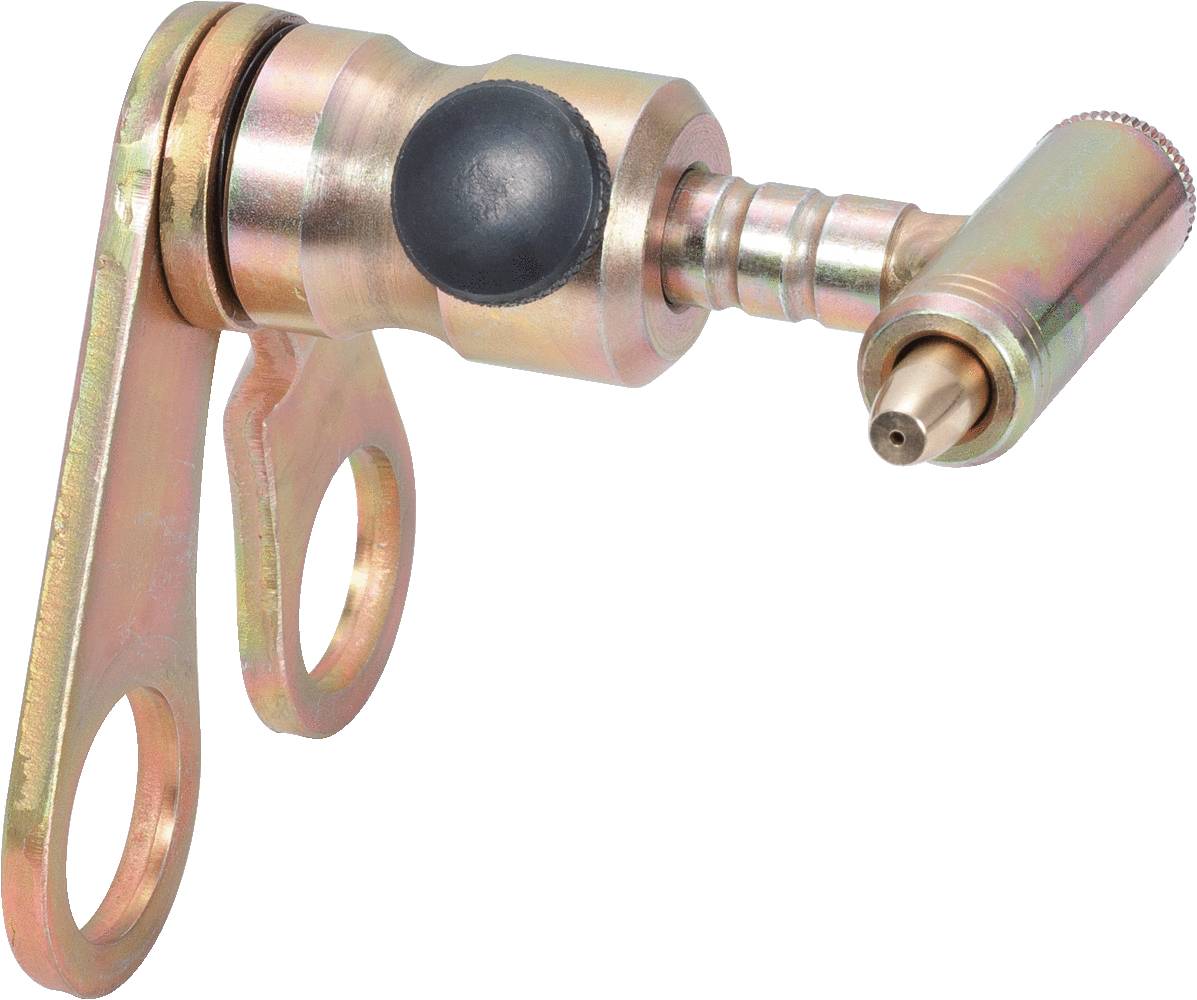 Element łączący metalowy z dwoma otworami mocującymi i ruchomym przegubem obrotowym. Zaprojektowany do zastosowań mechanicznych.