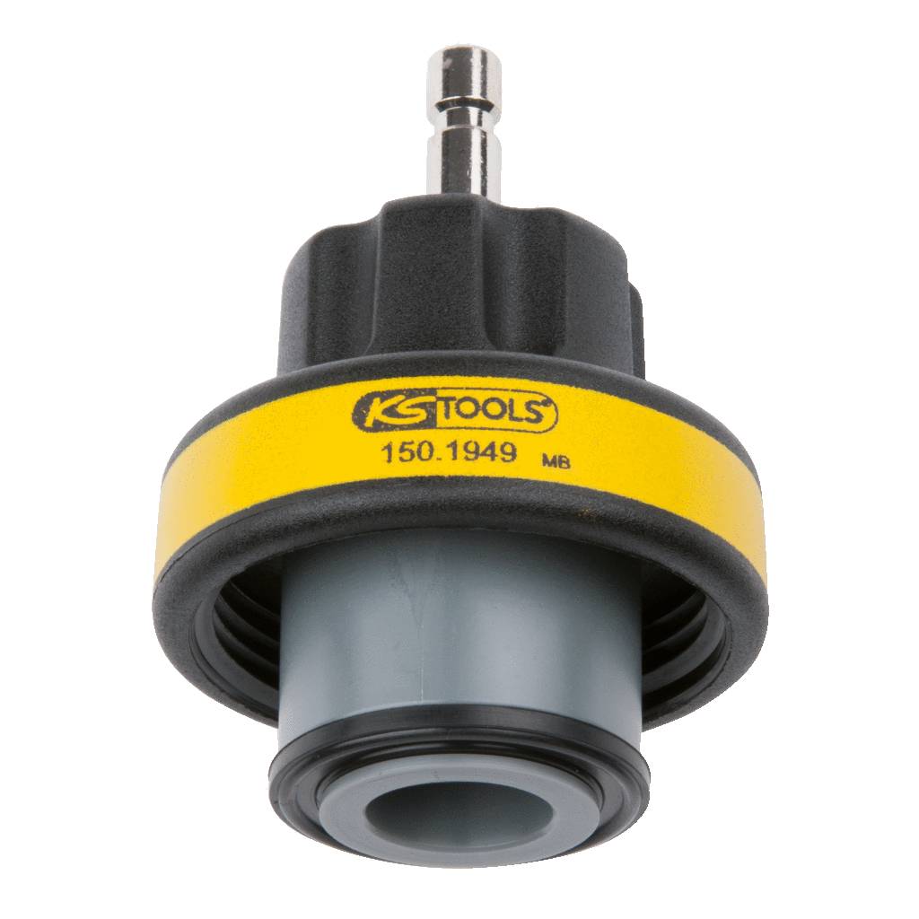 Adapter układu chłodzenia M52 x 3,0, żółty KS Tools 150.1949
