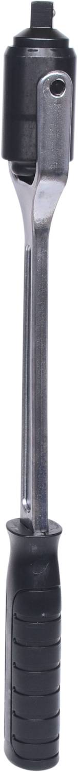 Regulowany klucz dynamometryczny z ergonomicznym, czarnym uchwytem, stosowany do dokręcania śrub z precyzyjnym momentem obrotowym.